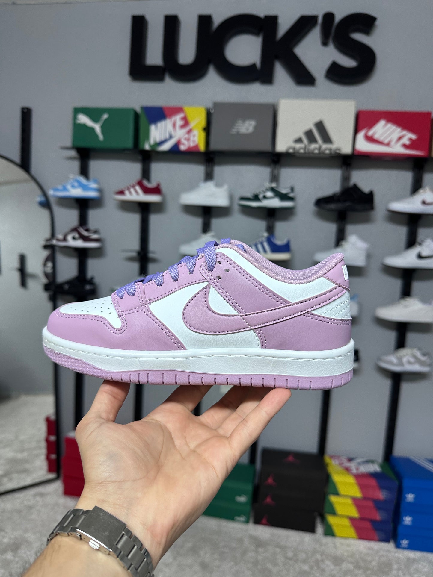 Nike Dunk Low Lilac White